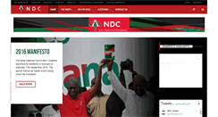 Desktop Screenshot of ndc.org.gh