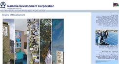 Desktop Screenshot of ndc.org.na