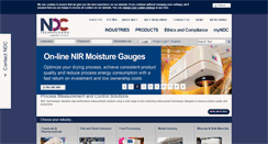 Desktop Screenshot of ndc.com